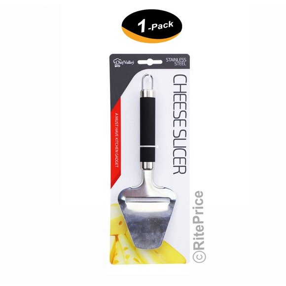 Cheese Slicer Stainless Steel 9.3" Heavy Duty Plane Knife Cheese Cutter (1 Pack) - Picture 1 of 6